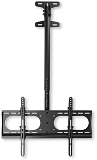 Држач за таван за ТВ, 42"-65", целосно подвижен, до 45 kg, црн