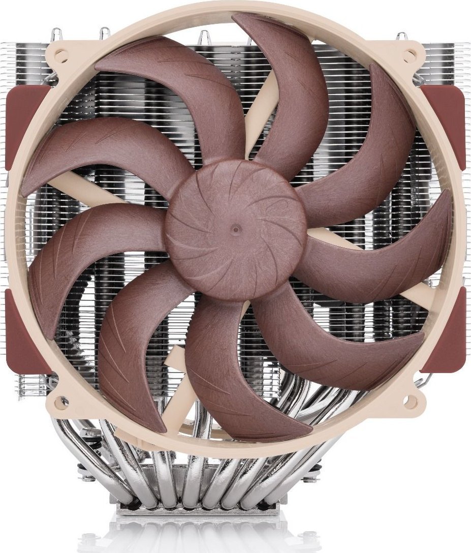 Ладилник за процесор Noctua NH-D15 G2 HBC, двојна кула, 2x 140 mm PWM, кафеава