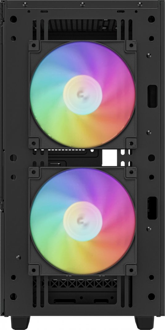 Kasë Deepcool CH360 Digital ARGB, e zezë, Mini Tower