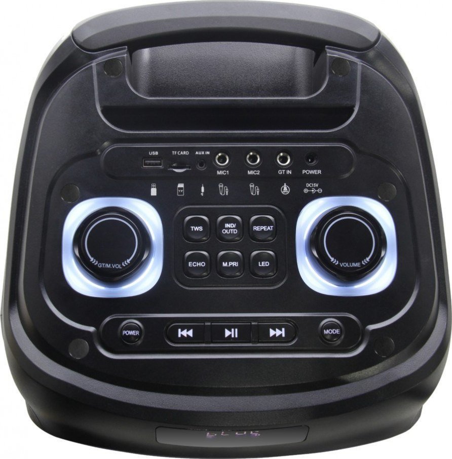 Kutitë e zërit Prime3 APS91 THUNDER, sistem audio Bluetooth, karaoke, i zi