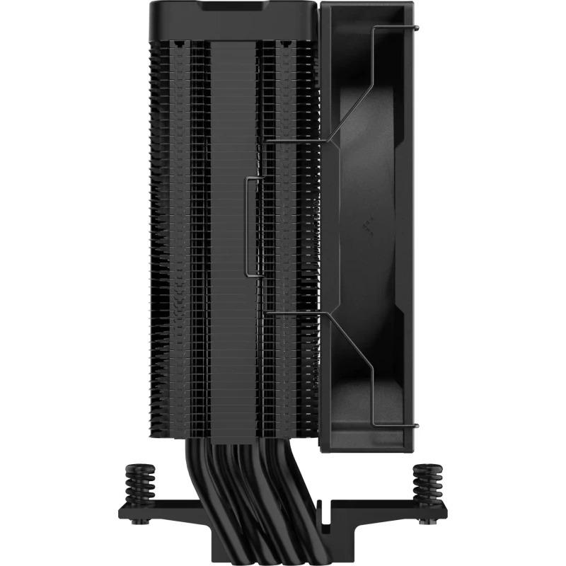 Ftohës CPU Deepcool AG400 Digital BK, ajror, ARGB, i zi