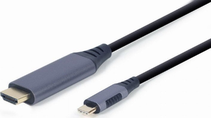Kabllo USB Gembird USB-C-HDMI, 1.8m, e zezë
