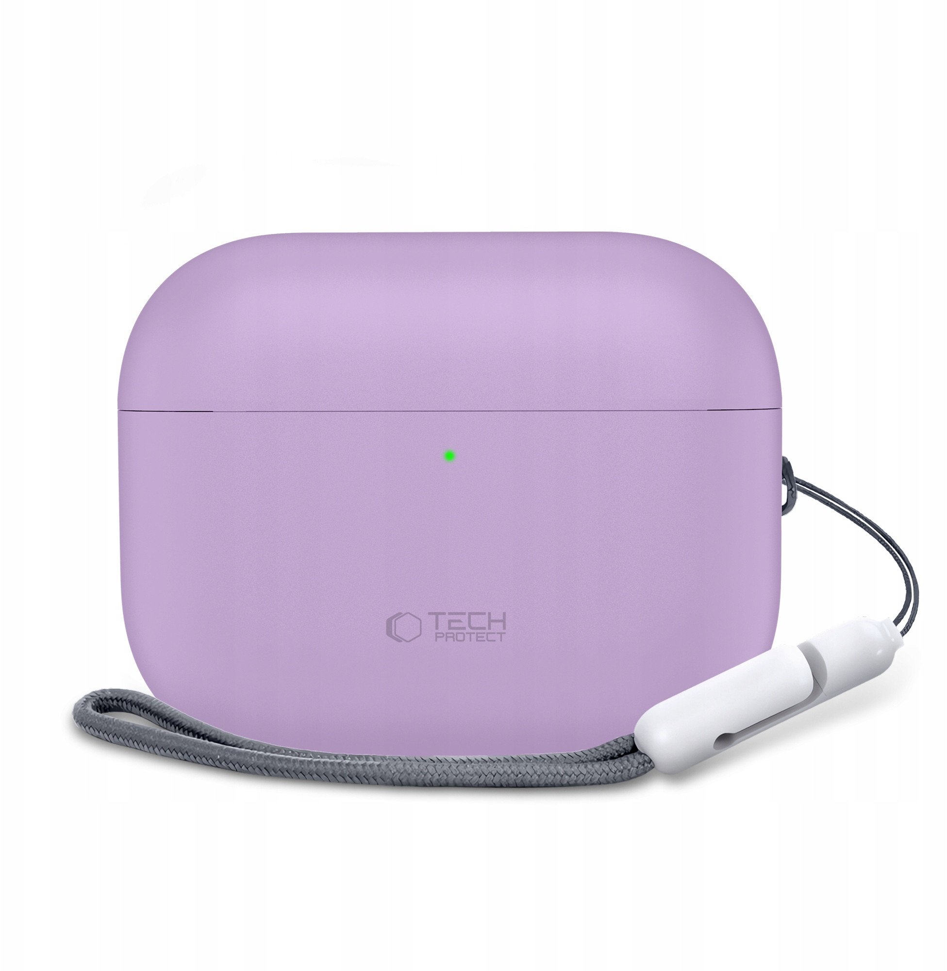 Mbulesë silikoni Tech-Protect për Apple AirPods Pro 3, kapak kutie karikimi, lejla