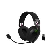 Kufje gaming Genesis Fury Fukya F6, Bluetooth, pa tela, over ear, me mikrofon, të zeza