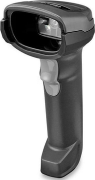 Читач на баркод Zebra DS2208 SR, со USB, со спирален кабел, црн
