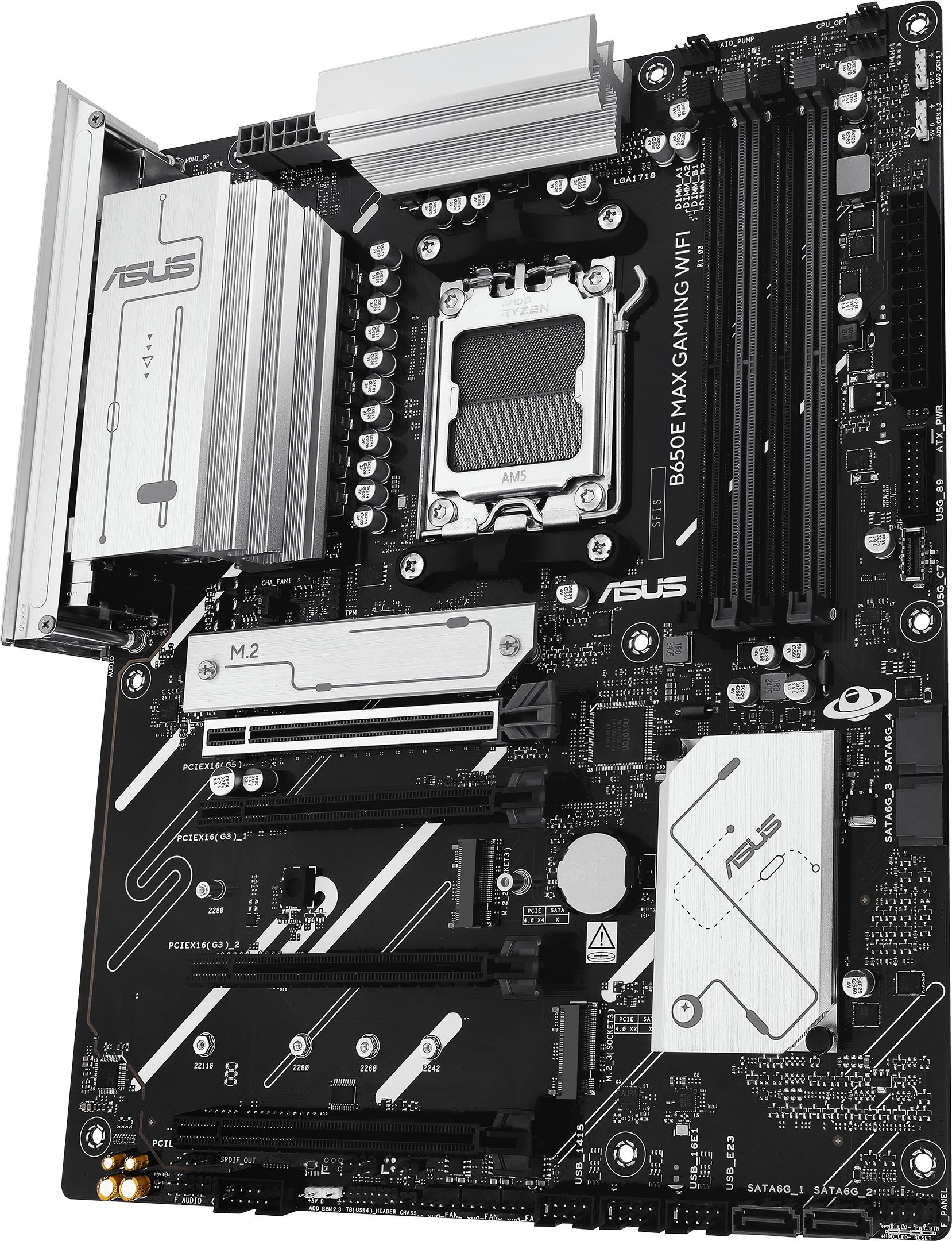 Pllakë amë ASUS B650E Max Gaming WiFi, AM5, DDR5, ATX