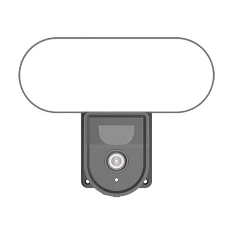 Kamerë e jashtme inteligjente Gosund Smart Floodlight, Full HD, WiFi, gri