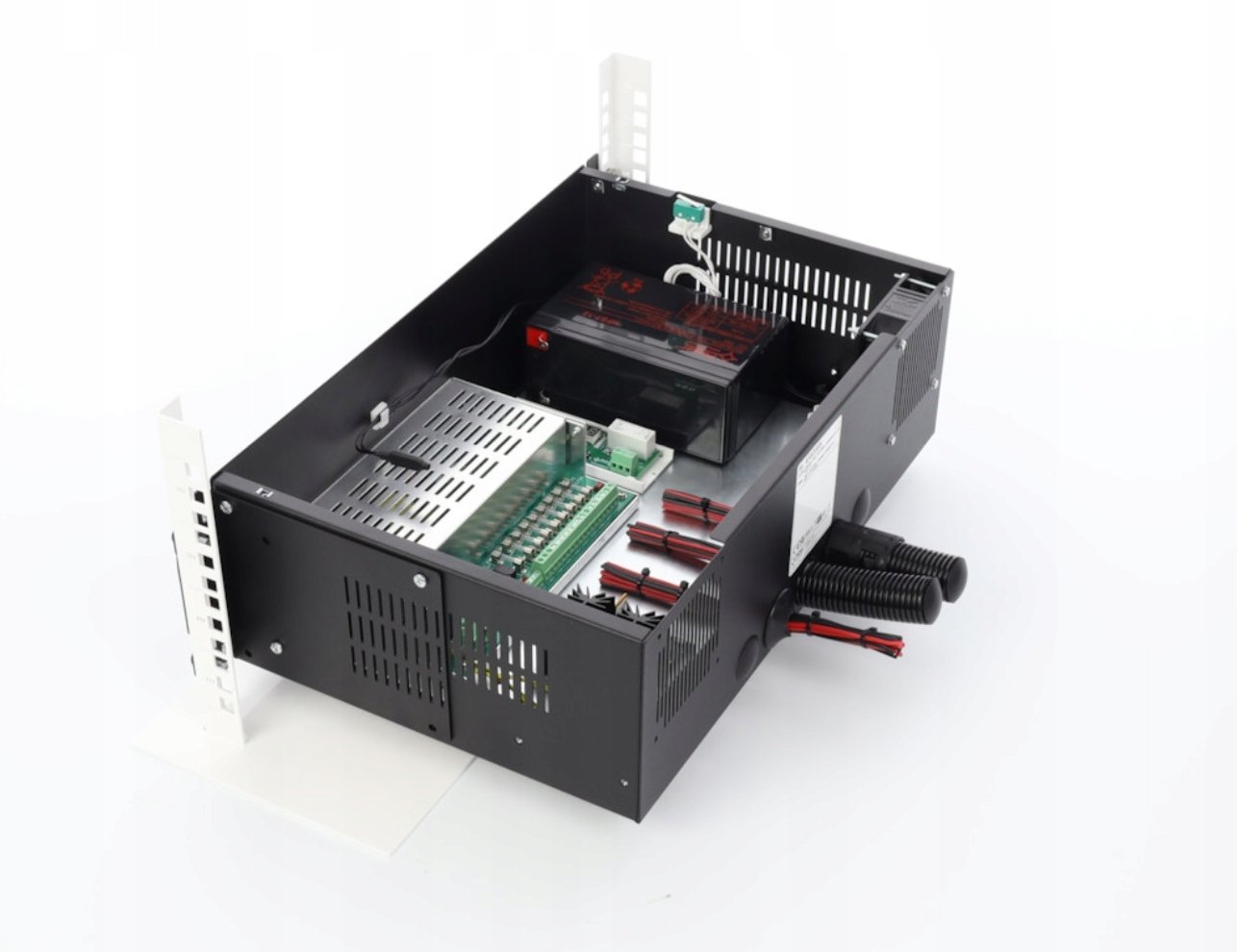 Rast rack Pulsar ARAD3SN, 3U, thellësi 270mm, i zi
