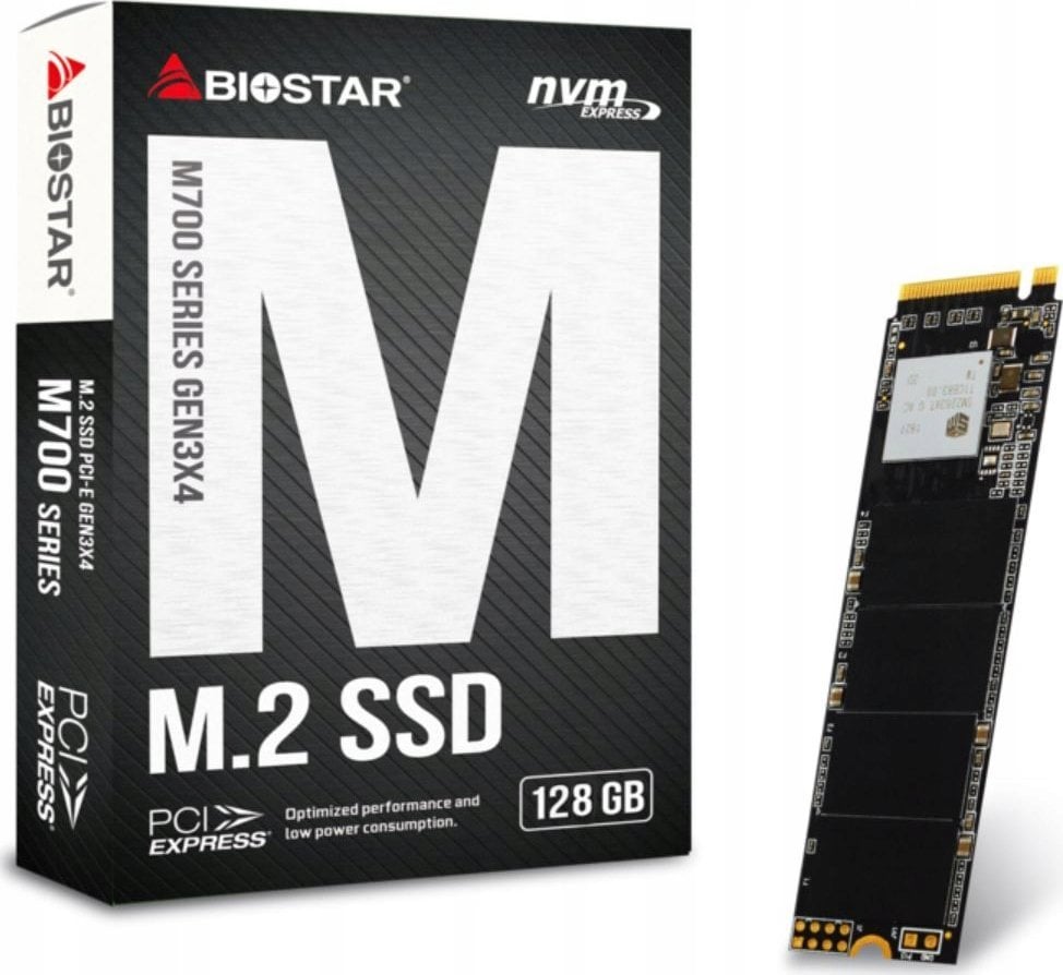 Disk SSD Biostar M700, 128GB, M.2 2280 SATA III