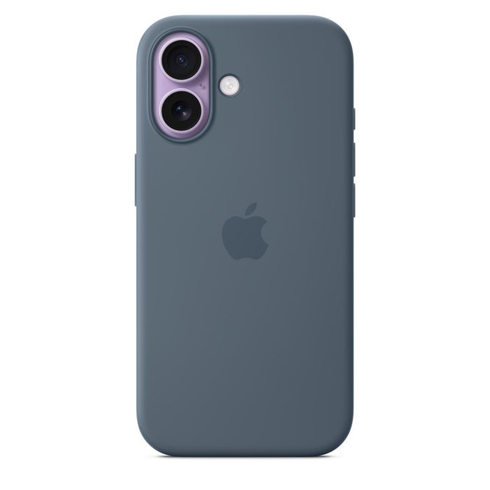Apple iPhone 17 Silicone Case with MagSafe, Anchor Blue 2