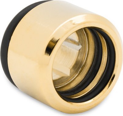 Lidhës push in EKWB EK Quantum Torque Micro HDP 12, për tuba të fortë 12mm, ngjyrë ari