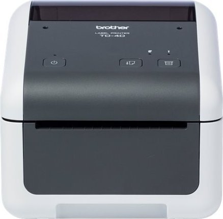 Printer etiketash Brother TD-4520DN, termik, rrjet, i bardhë