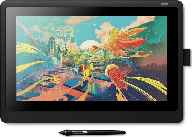 Tablet grafik Wacom Cintiq 16, ekran 15.6", 5080 lpi, i zi