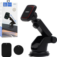 Mbajtës magnetik për makinë Denmen DH10, për kokpit dhe bord, për smartphone, i zi