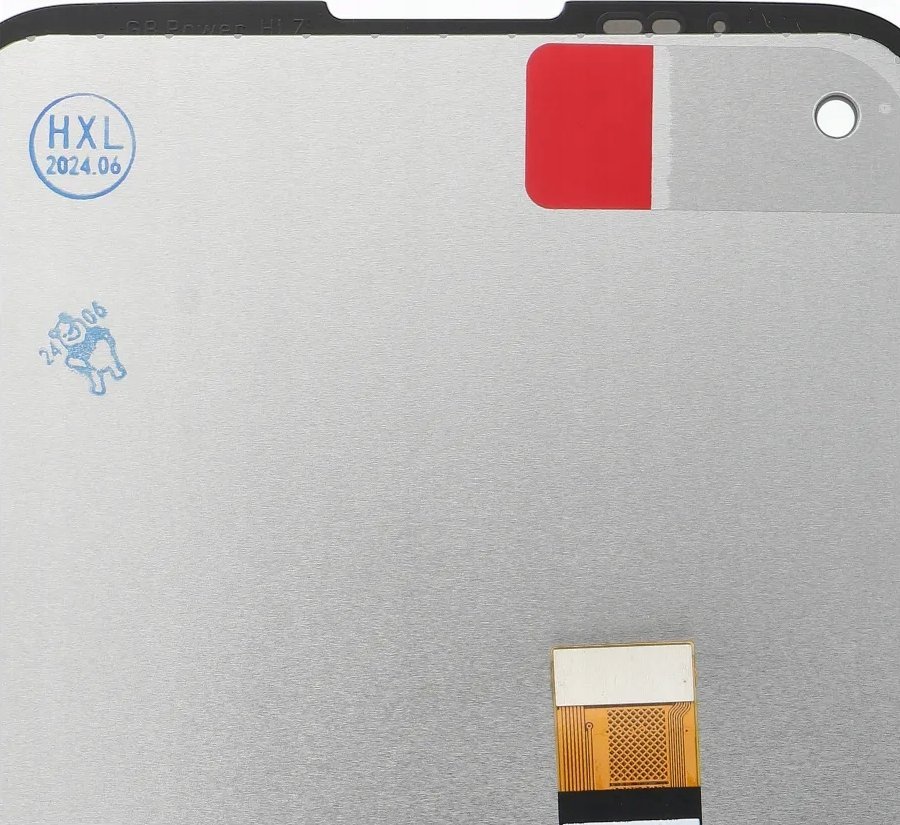 Ekran celular FixCell për Motorola G8 Power OEM, pa kornizë, i zi