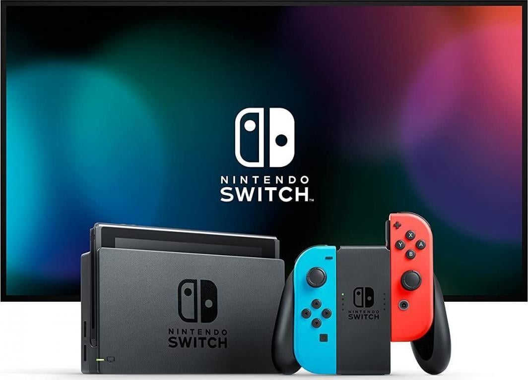 Konzolë Nintendo Switch V2, e kuqe/ kaltër