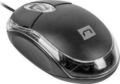 Maus Natec Vireo, me kabllo, USB, i zi
