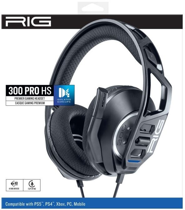 Kufje RIG 300 PRO HS, të zeza