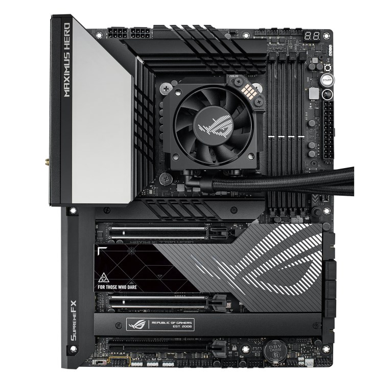 Ftohës me ujë ASUS ROG RYUJIN III 360, 12 cm, i zi