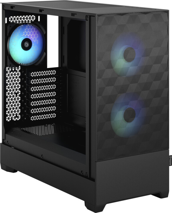 Kasë kompjuteri Fractal Design Pop Air RGB Black TG Clear Tint