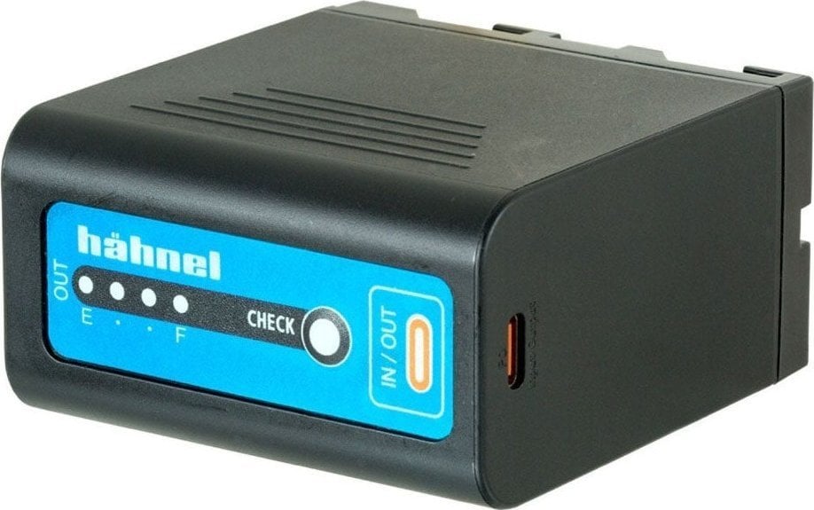 Bateri për kamerë Hahnel HL-XL970 PRO-C, zëvendësuese për Sony NP-F960 F970, USB-C