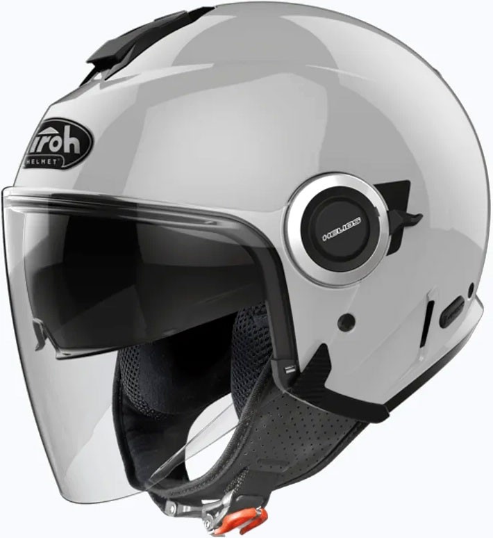 Helmeta Airoh Helios Color, open face, madhësia L, gri