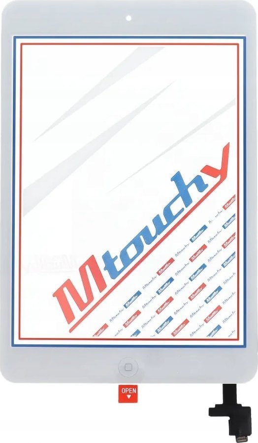 Set riparimi MUSTTBY për iPad Mini 2, touchscreen dhe buton Home, i bardhë