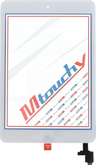 Set riparimi MUSTTBY për iPad Mini 2, touchscreen dhe buton Home, i bardhë