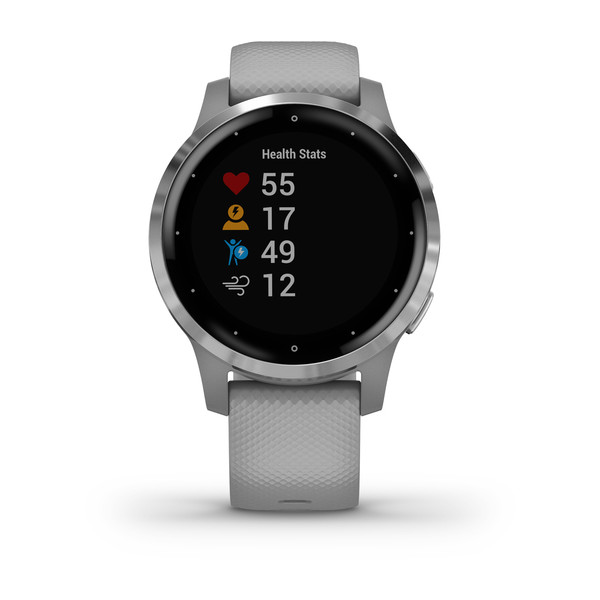 Orë e mençur Garmin Vivoactiv 4S, e hirtë/ argjendtë