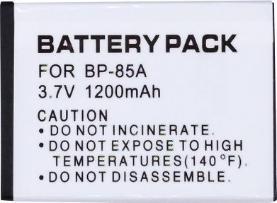 Батерија за фотоапарат Samsung BP85A, 1200mAh, литиум-јонска
