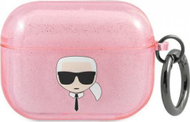 Mbështjellëse Karl Lagerfeld për Apple AirPods Pro, rozë