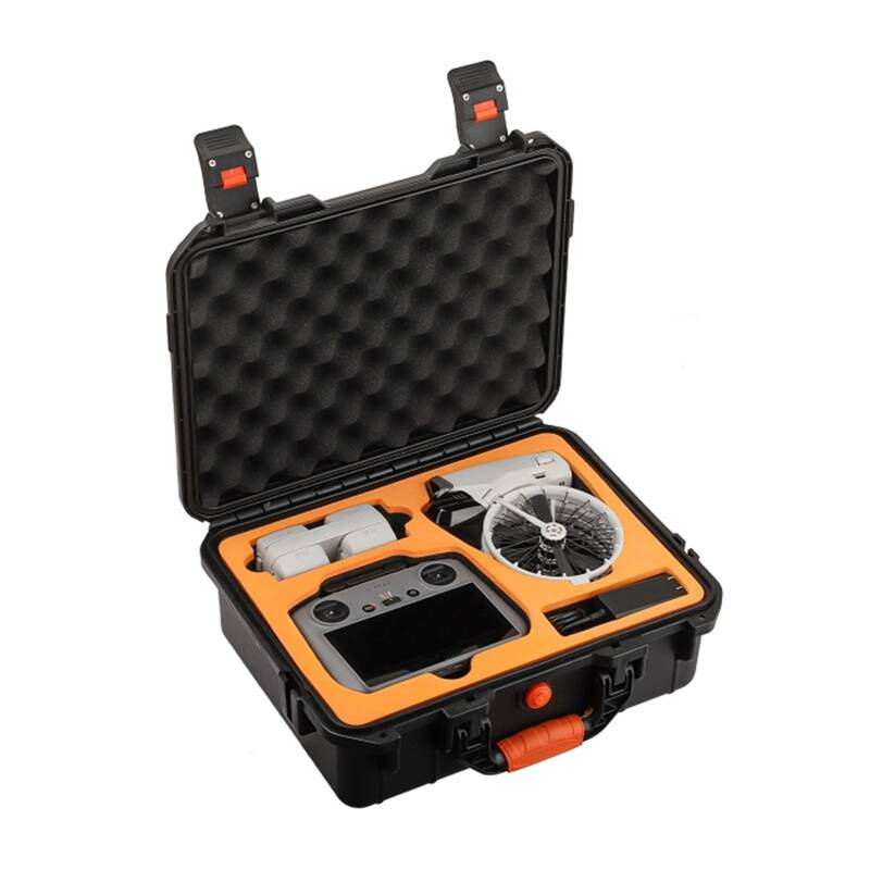 Kuti transporti Sunnylife AQX-19 për DJI Flip, rezistente ndaj ujit, për aksesorë droni, e zezë