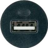 Adapter karikimi për veturë Schwaiger, 1x USB 2.4A, 12V, i zi