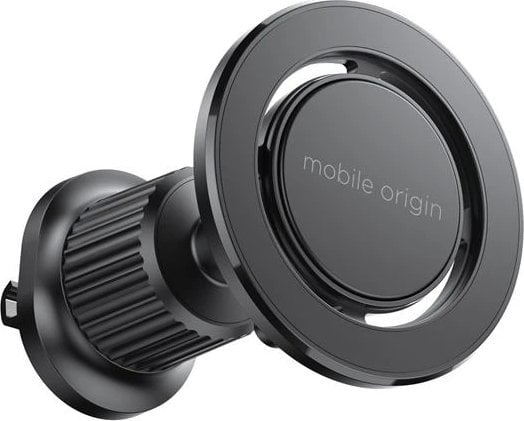 Mbajtëse magnetike veture Mobile Origin MO9, për grilë ajrimi, universale për telefona 4" 7", e zezë