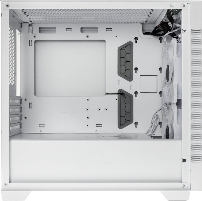 Kasë Lian Li LANCOOL 205M Mesh, e bardhë, Micro Tower