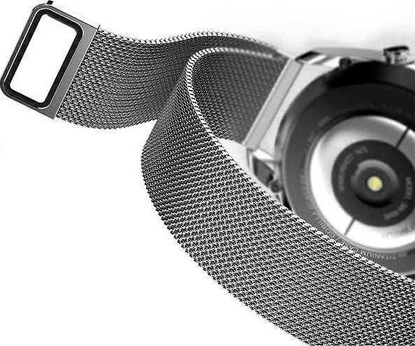 Rrip dore Mercury Mesh për Apple Watch, 38/40/41 mm, çelik inox, argjendtë