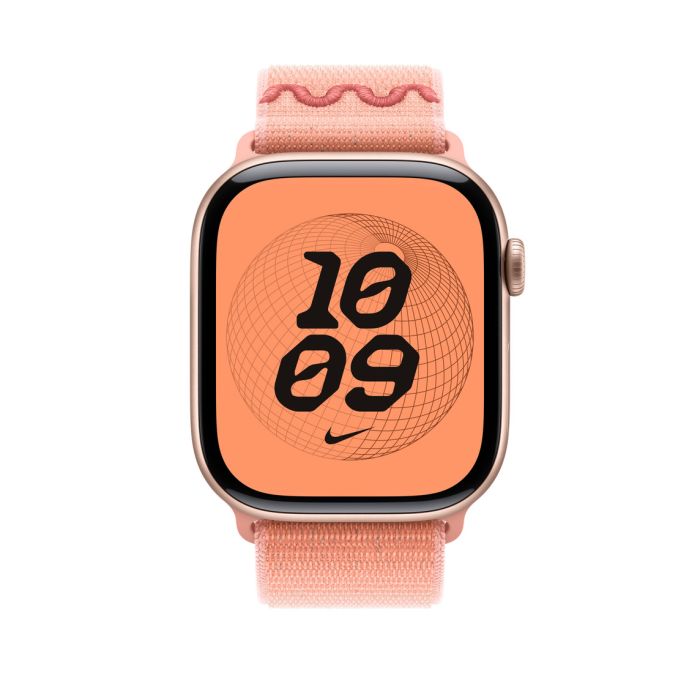 Apple Watch 46mm Loop, Alpenglow Pink Nike Sport Loop