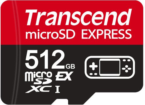 Kartë memorje Transcend MicroSD Express 512GB, 900MB/s, 4K 8K UHD