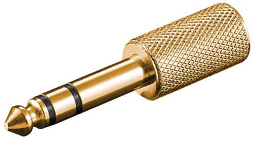 Përshtatës PremiumCord stereo jack 6.3 - stereo jack 3.5