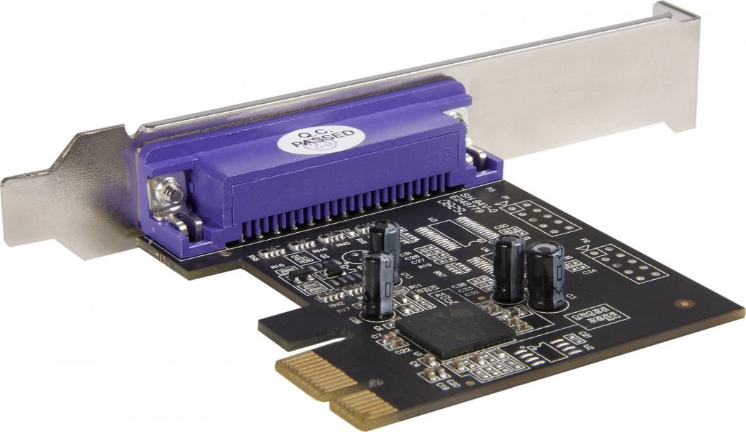 Kartë zgjeruese StarTech PCIe, 1 port paralel DB25, për printera skanerë ploterë