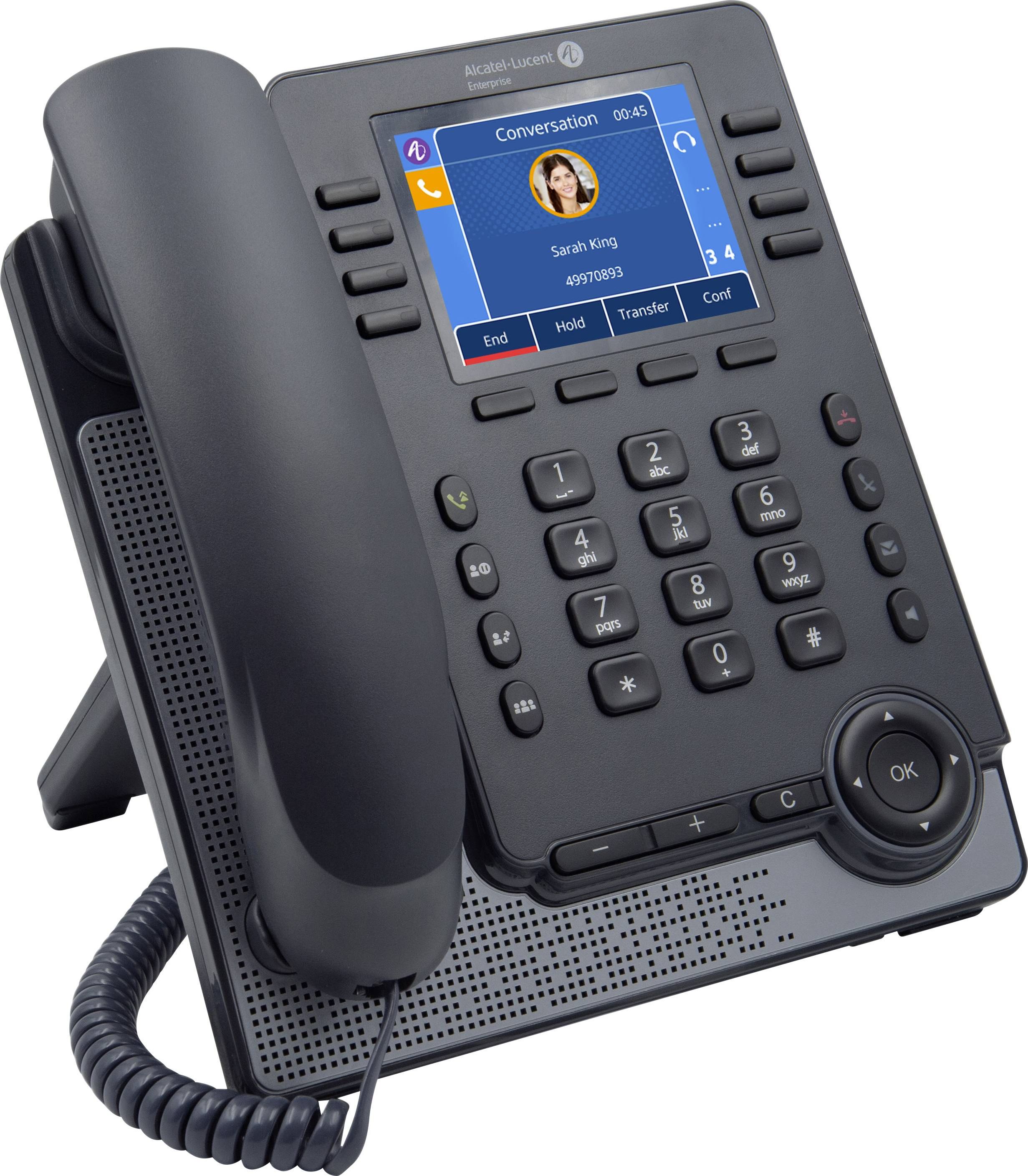 Telefon tavoline Alcatel M7, SIP profesional, ekran 3.5", i zi