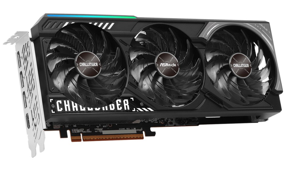 Kartelë grafike ASRock Radeon RX 9070 Challenger 16GB Semi-fanless
