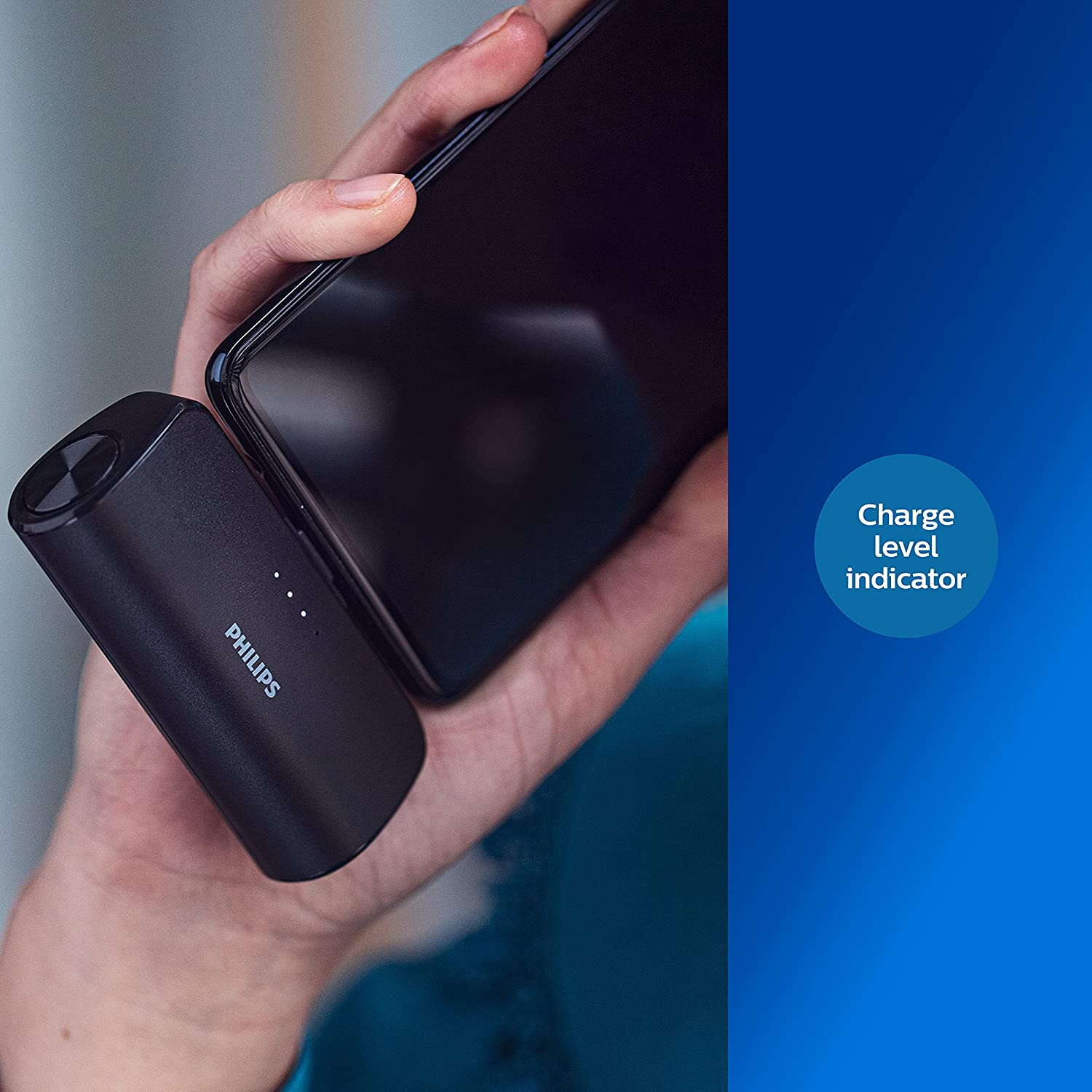 Powerbank Philips DLP2510C/00, 2500MAH 2.1A , type-C, i zi