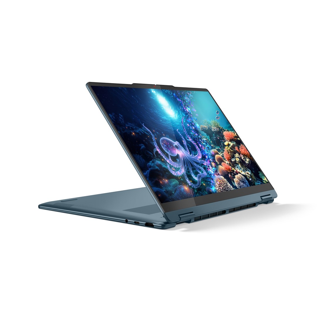 Laptop Lenovo Yoga 7 2-in-1 14AKP10, 14", AMD Ryzen AI 5, 16GB RAM, i kaltër