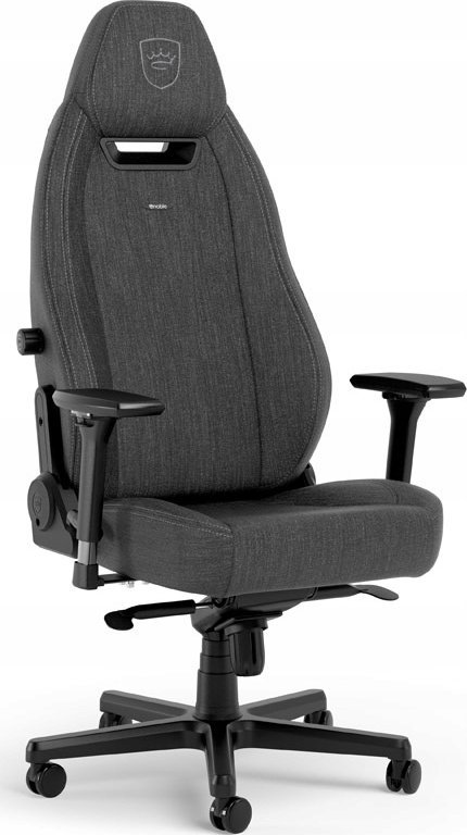 Karrige gaming Noblechairs LEGEND TX Edition, material tekstil, ergonomike, gri antracit