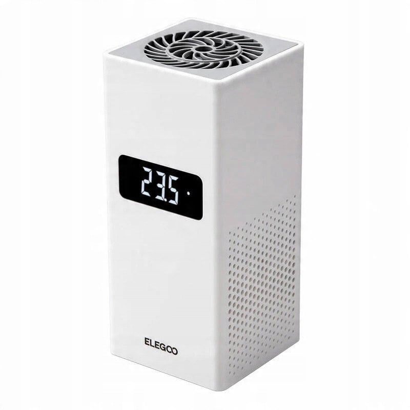 Ngrohës mini me filtër ajri Elegoo, për printera 3D, termostat inteligjent, deri 25°C, gri