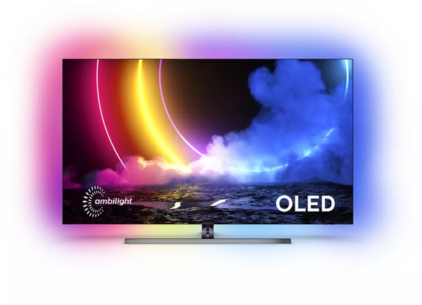 Televizor Philips 55OLED856, 55" (139cm), 4K UHD, gri