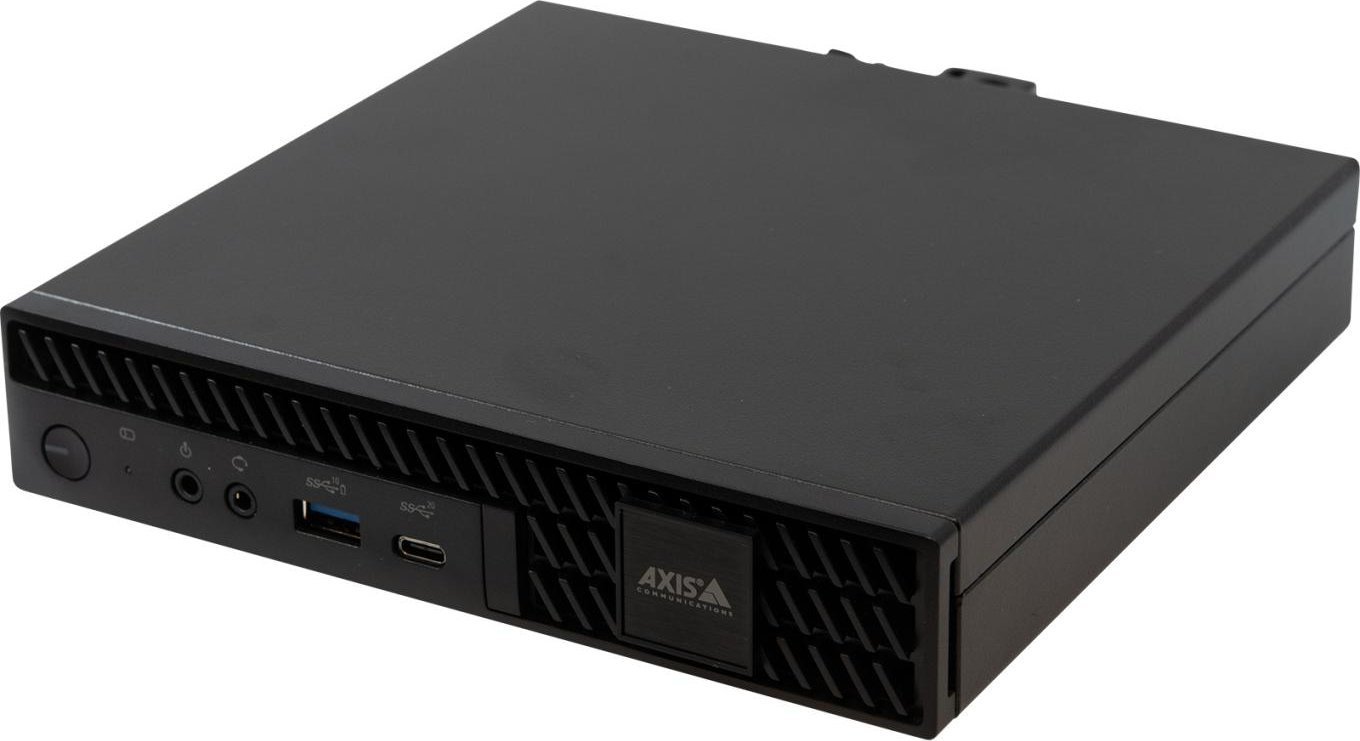 Regjistrues rrjeti video Axis 02693-003, mbështetje deri 2 monitorë 4K, i zi