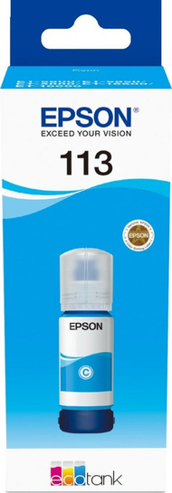 Ngjyrë për printer Epson 113 EcoTank, cyan