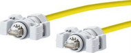 Kabllo rrjeti Metz E-DAT Industry V6 IP67, Cat6 S/FTP, 20m, gri